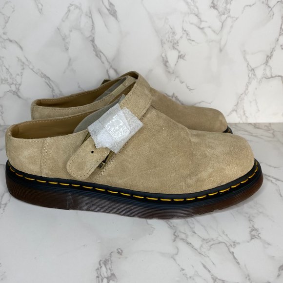 Dr. Martens Isham Desert Oasis Suede Mules Men size 9